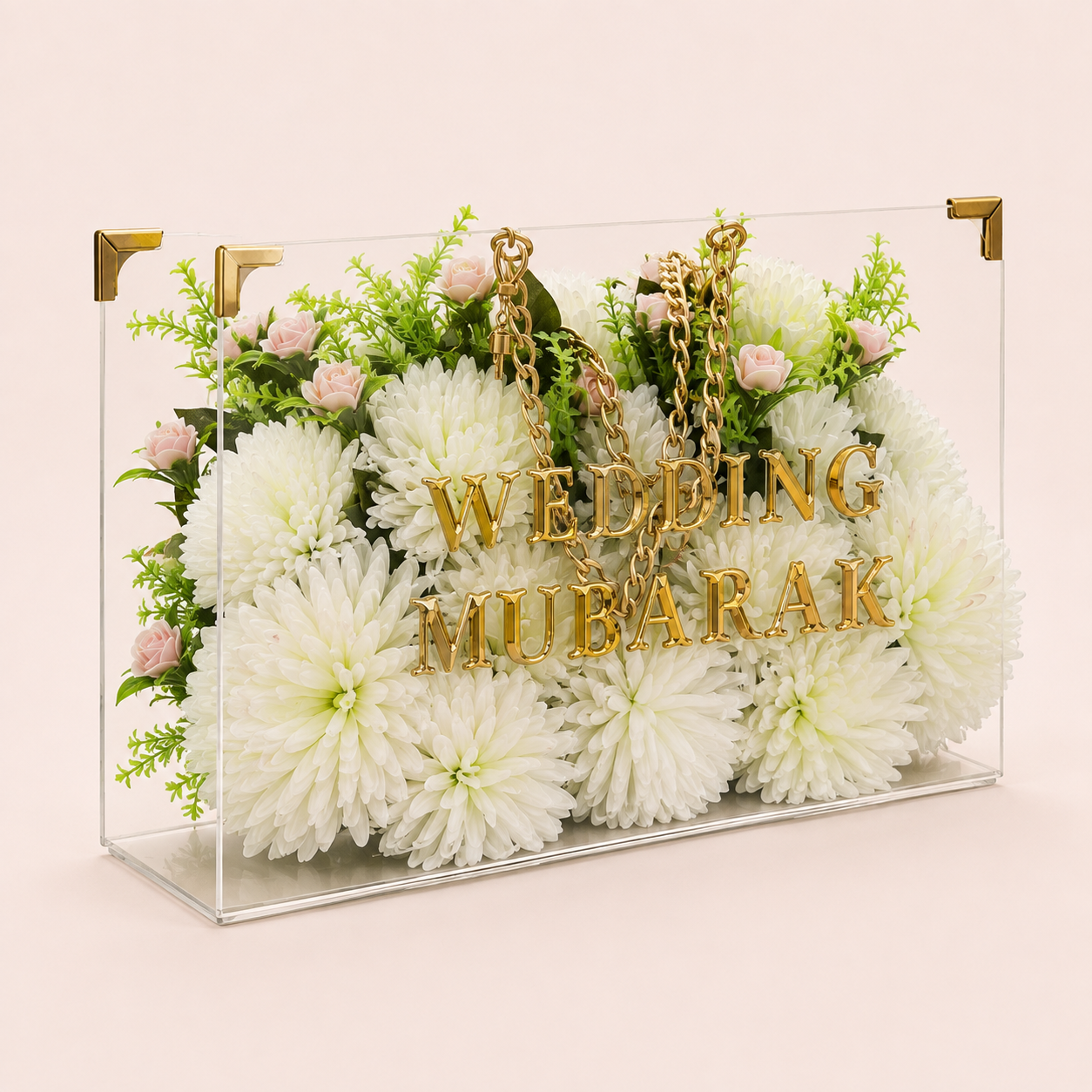 Wedding Mubarak – Luxury Rose Keepsake Bag