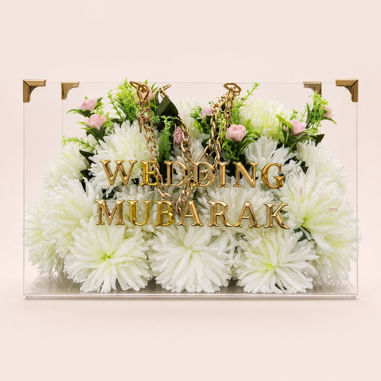 Wedding Mubarak – Luxury Rose Keepsake Bag