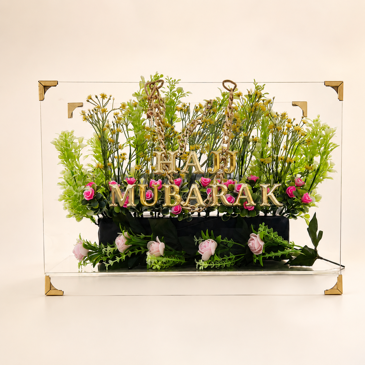 Hajj Mubarak – Luxury Rose Keepsake Bag