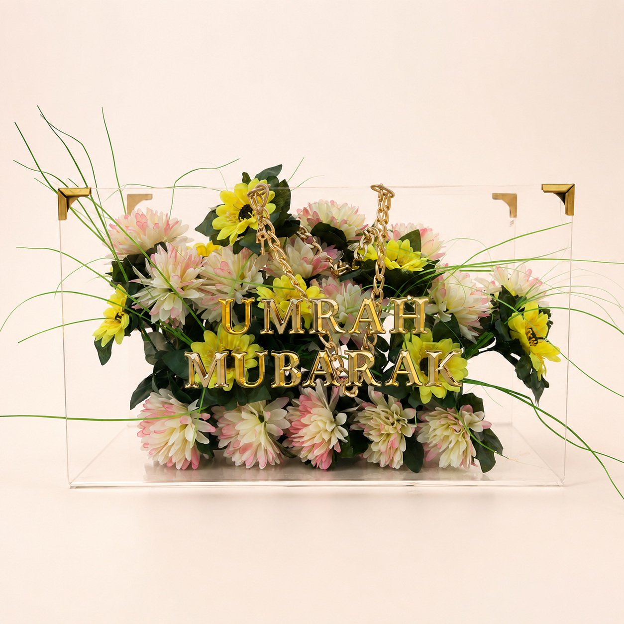Umrah Mubarak – Luxury Rose Keepsake Bag