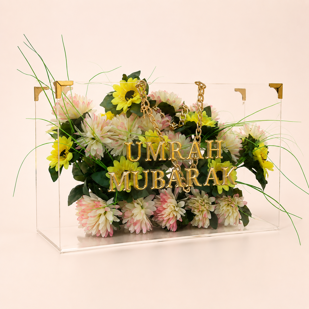Umrah Mubarak – Luxury Rose Keepsake Bag