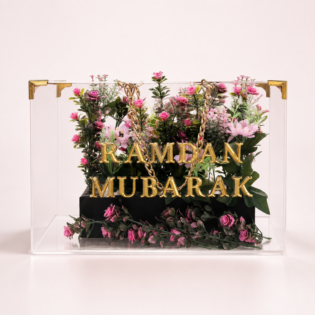 Ramadan Mubarak – Luxury Rose Keepsake Bag