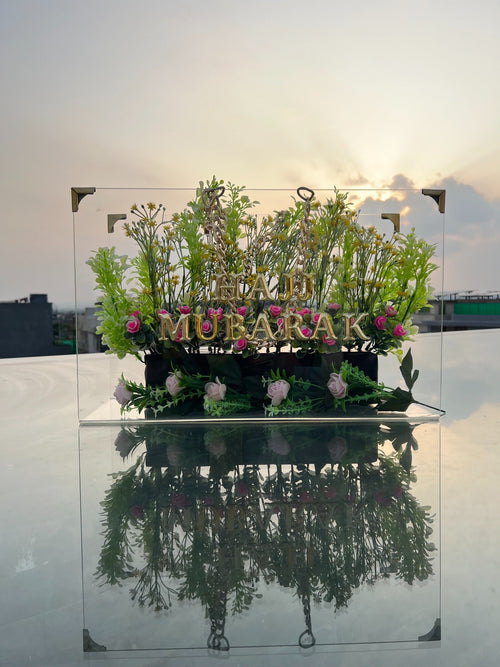 Flora Luxe Eid Mubarak personalised floral bag