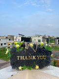 Flora Luxe Thank You personalised floral bag